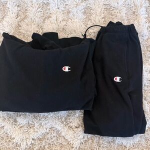 Champion hoodie and sweats  set